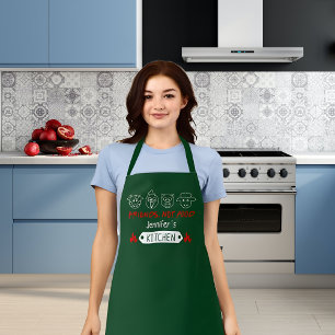 Funny Friends Not Food, Vegan Kitchen Apron