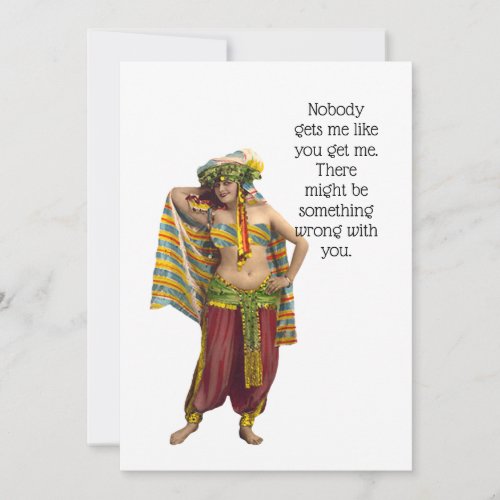 Funny Friendship Greeting Card