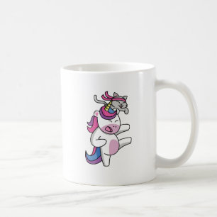 Funny Friendship Unicorn Cat Quote Coffee Mug