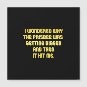 Funny Frisbee Joke