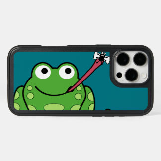 Funny Frog and Fly iPhone 16 Pro Max Case