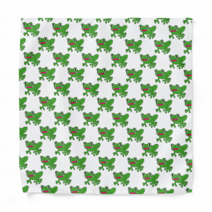 Funny frog bandana