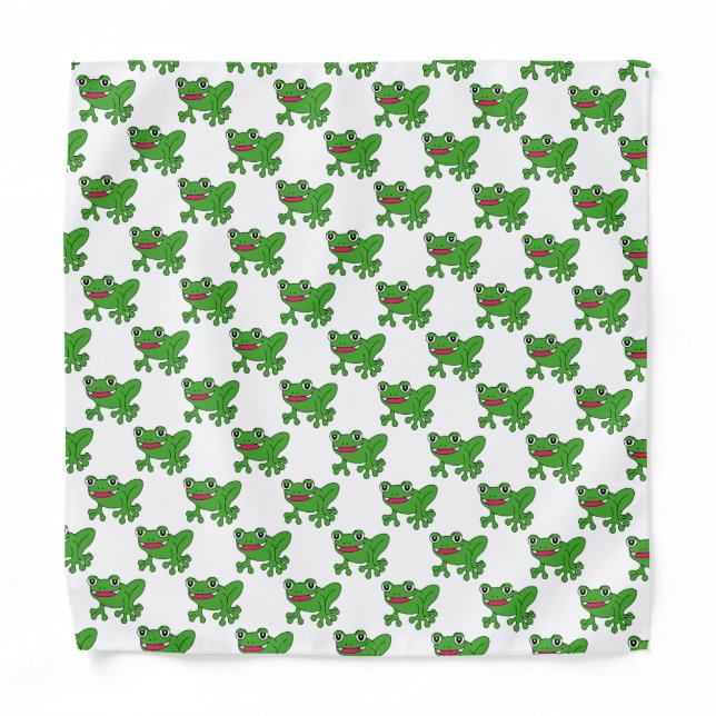 Funny frog bandana (Front)
