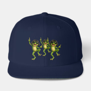 Funny Frog Bob Haircut Blue Hat Meme for Everyone
