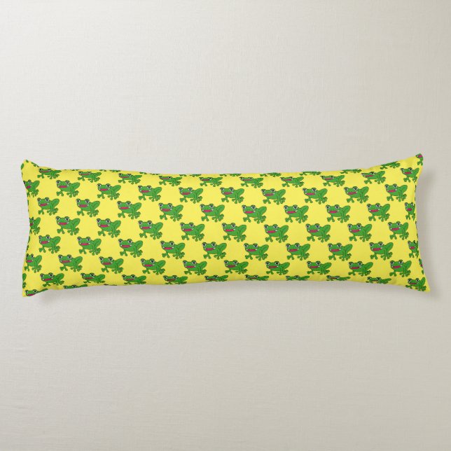 Funny frog body pillow (Back)