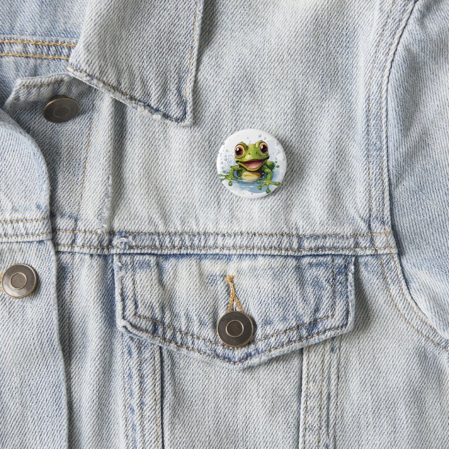 Funny frog button (In Situ)