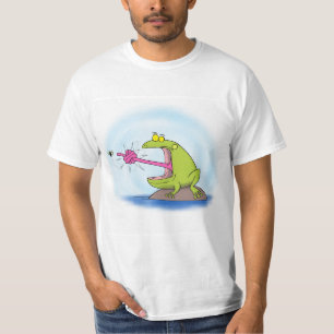 Funny frog cartoon. T-Shirt