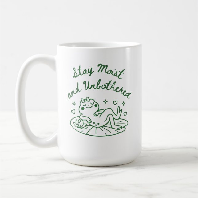 Funny Frog Coffee Mug Gift (Left)