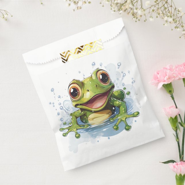 Funny frog favor bag (Sealed)