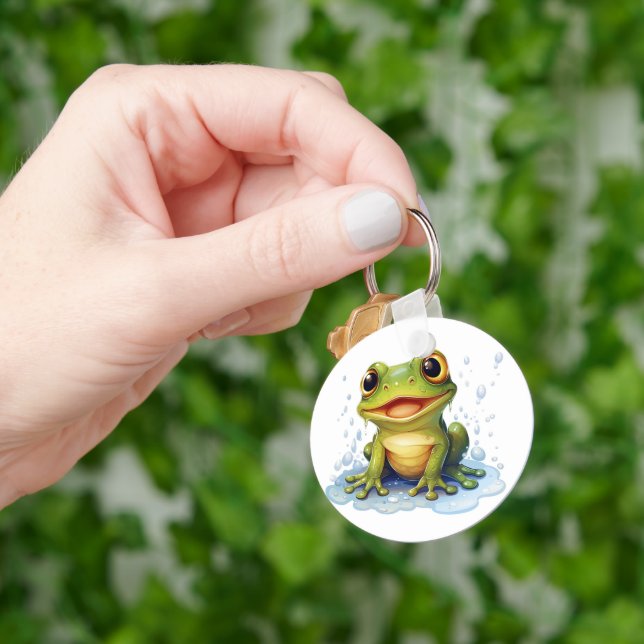 Funny frog keychain (Hand)