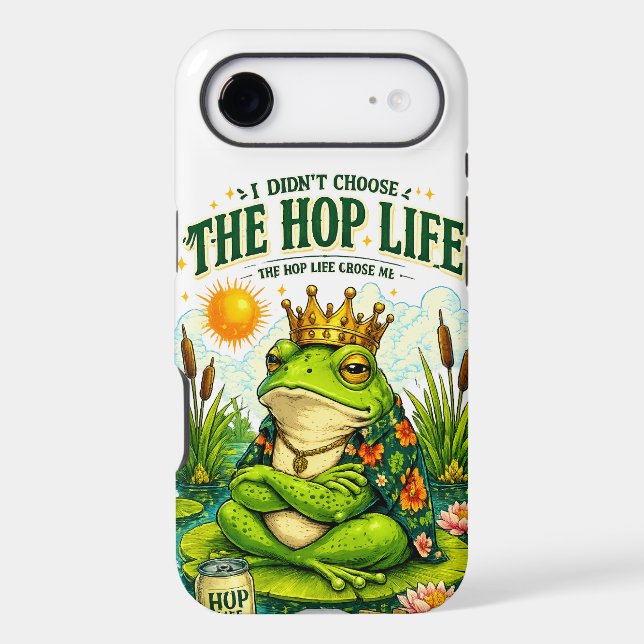 Funny Frog Meme Aesthetic Art Case-Mate iPhone Case (Back)