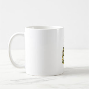 Funny Frog Meme Vintage Illustration Personalize Coffee Mug