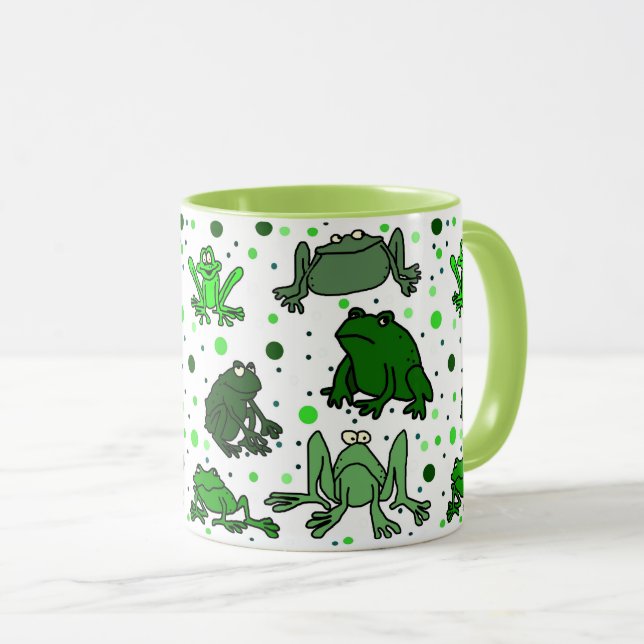 Funny Frog Mug (Front Right)