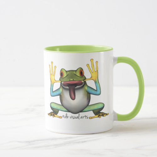 Funny Frog mug