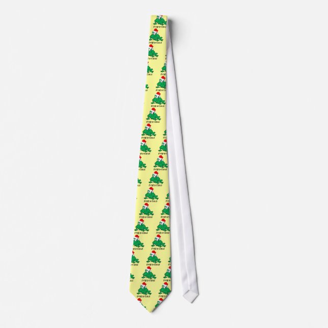 funny frog neck tie (Front)