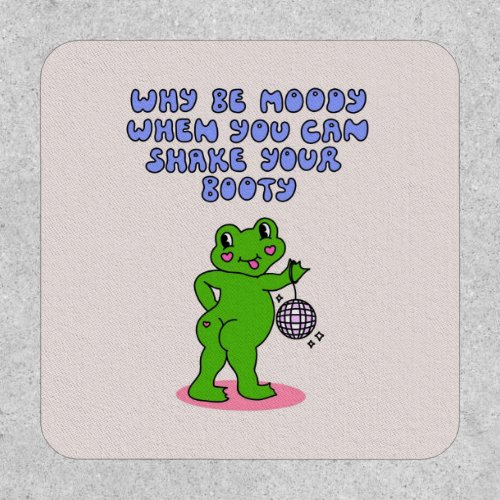 Funny Frog Patch