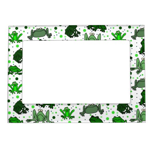 Funny Frog Photo Frame