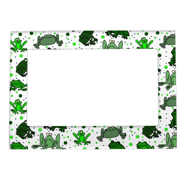 Funny Frog Photo Frame (Front)