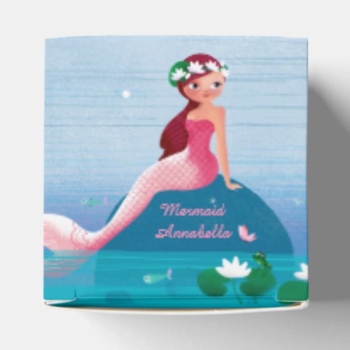 Funny Frog Prince and the Sweet Little Mermaid Favor Box