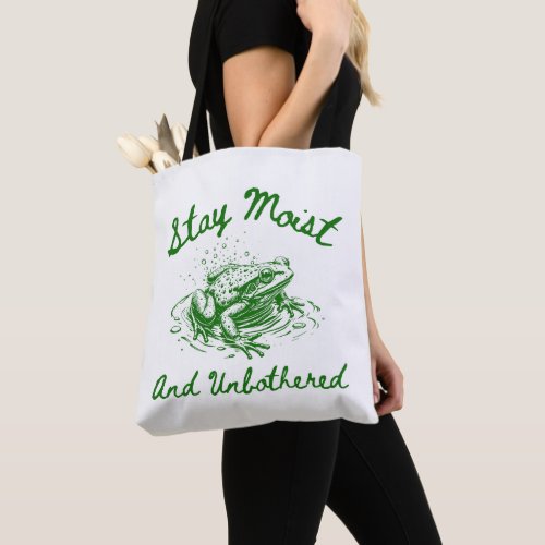 Funny Frog Tote Bag Gift
