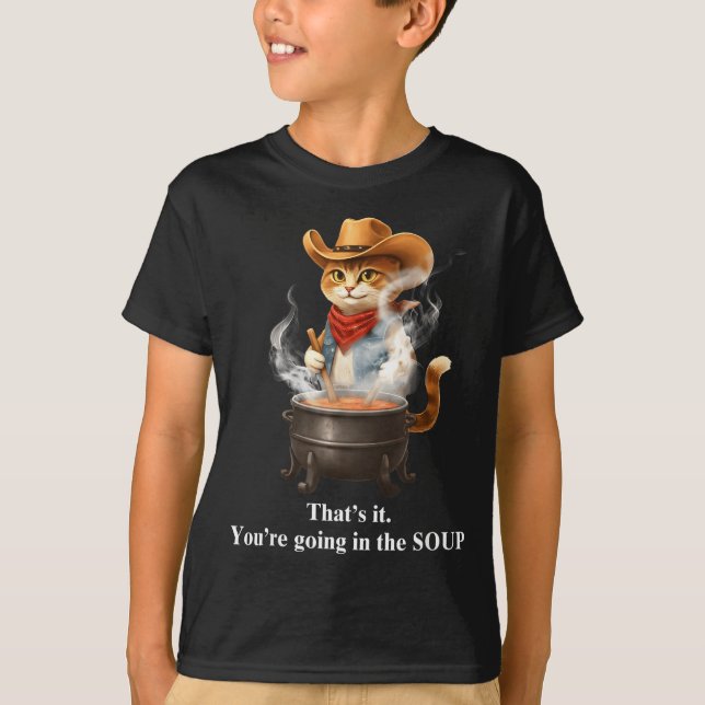 Funny Frog Witch Meme That's It You're Going In Th T-Shirt (Front)