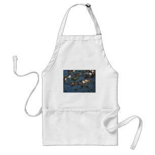 Funny frogs adult apron