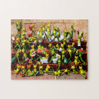 Funny Frogs Jigsaw Puzzle