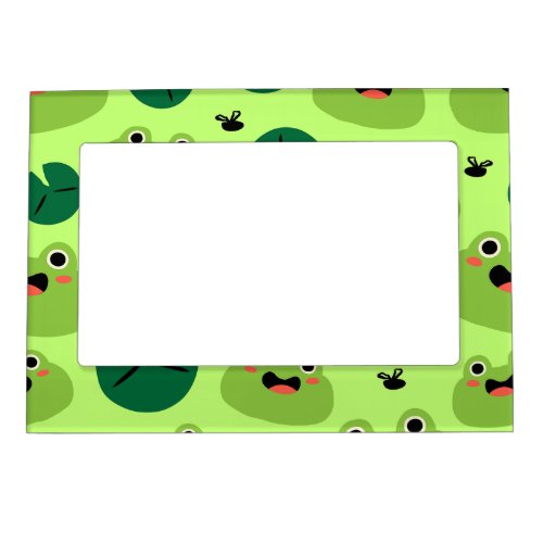 Funny frogs magnetic frame