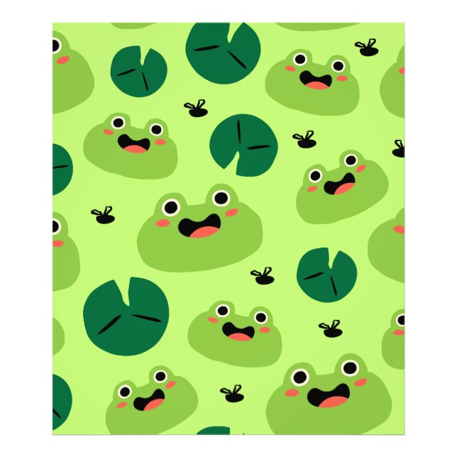 Funny frogs photo print (Front)