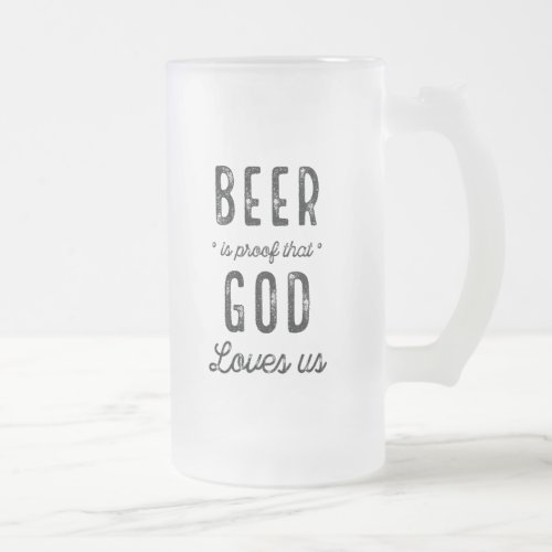 Funny Frosted Glass Mugs Beer Is Proof That