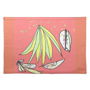 FUNNY FRUIT CLOTH PLACEMAT