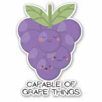 Kawaii Cute Fruits Sticker Image, in the Style of Kawaii Art, Meme