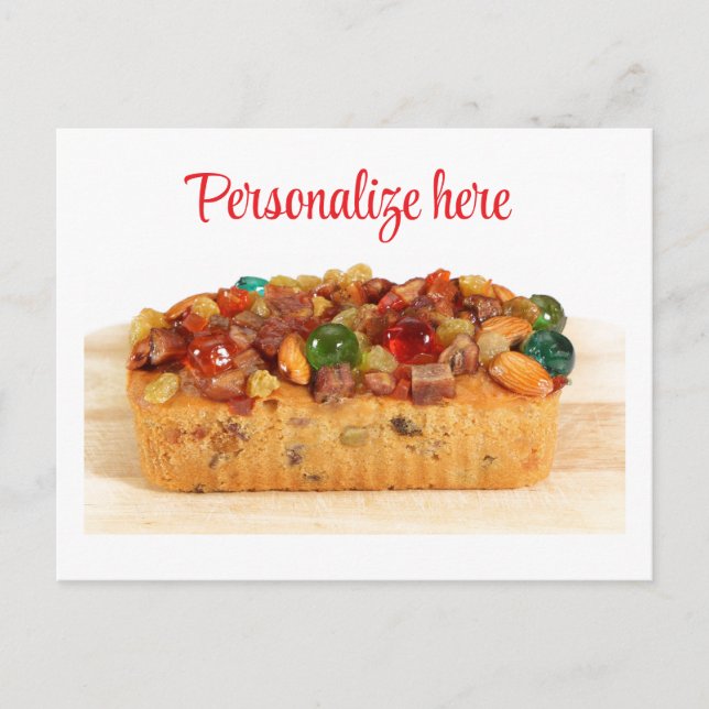 Funny fruitcake card (Front)