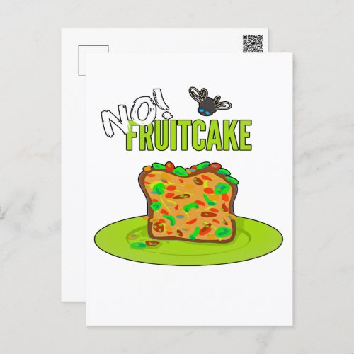 Funny Fruitcake T_shirt Postcard