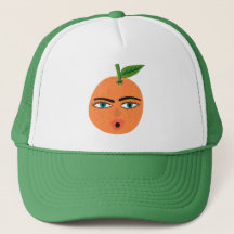 Funny Fruits Orange Citrus