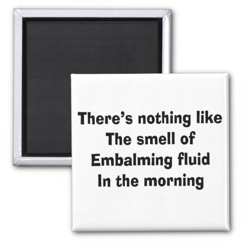 Funny Funeral Director Gifts Magnet