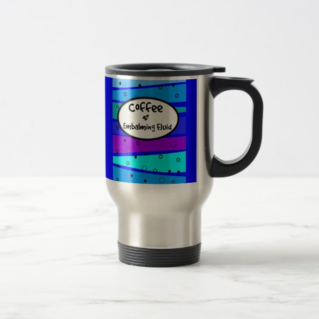 Funny Funeral Director Travel Mug (Right)