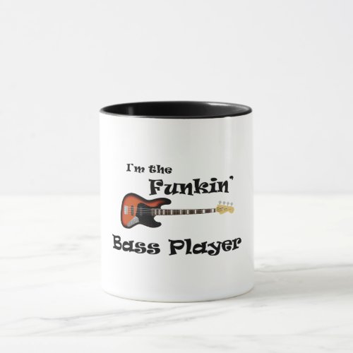 Funny Funk Bass Player Coffee Mug