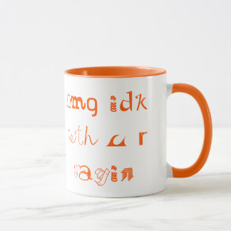 Funny Funky Cool omg idk wth u r sayin Coffee Mug