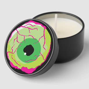 Funny Funky Ghoulishly Fun Zombie Eyeballs Mini Candle Favors