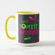 Funny Funky Zombie Antidote Shhh... No Talking