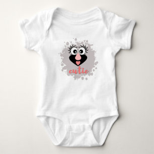 Funny funny gnome baby bodysuit