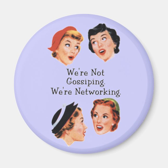 Funny Funny Ladies Magnet (Front)