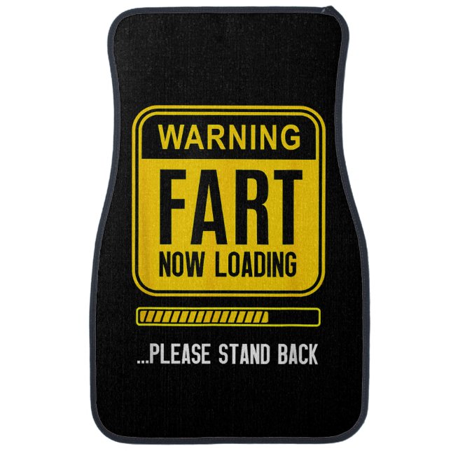 Funny Gag Car Floor Mat (Front)