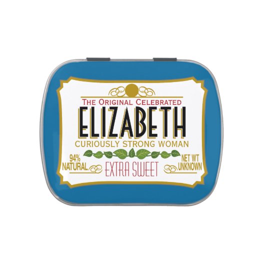 Funny Gag Gift - Add Name Candy Tin (Top)