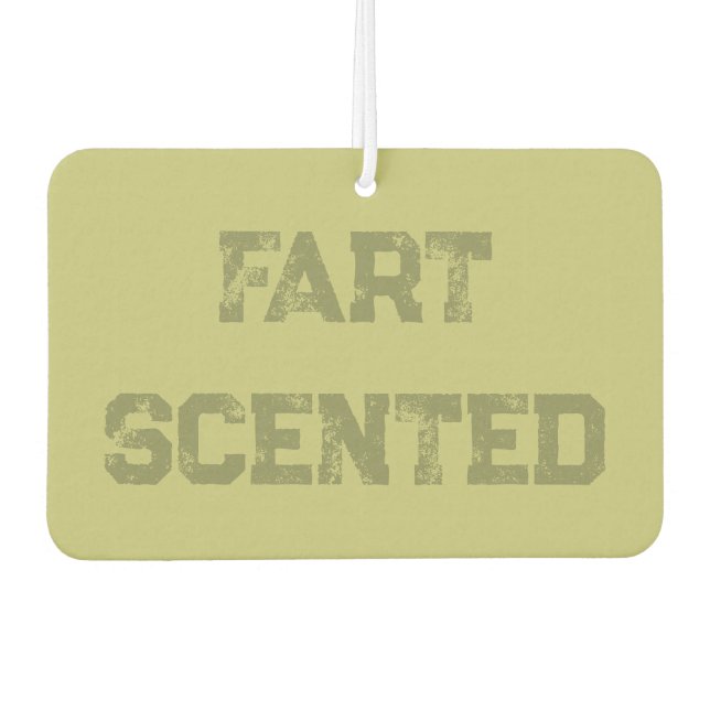 Funny Gag Gift Air Freshener  (Front)