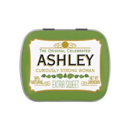 Funny Gag Gift - Can Add Name And Text Candy Tin