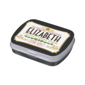 Funny Gag Gift for birthday - add name Candy Tin (Side)