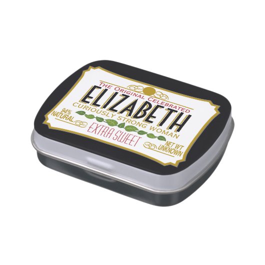 Funny Gag Gift for birthday - add name Candy Tin (Side)