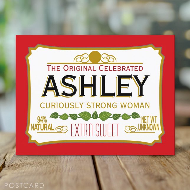 Funny Gag Gift for birthday party Postcard (Custom Postcard)
